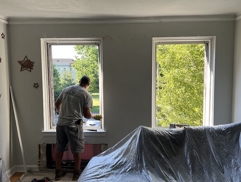 Prepare the windows for installation